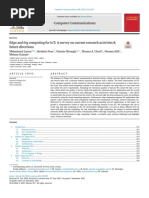 Edge and Fog Computing For IoT: A Survey On Current Research Activities & Future Directions