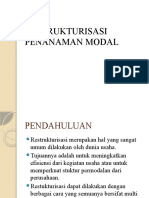 Restrukturisasi Penanaman Modal