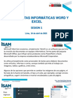Clase 1 Uso de Herramientas Informaticas Word y Excel - PDF