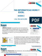 Clase 2 Uso de Herramientas Informaticas Word y Excel - PDF