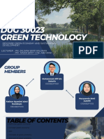 DUG 30023 Green Technology