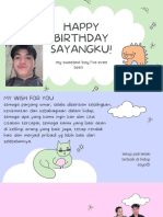 Happy Birthday Sayang PDF