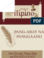 Pang-Abay Na Panggaano