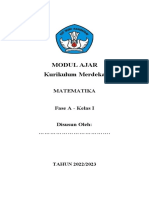 Matematika Kelas 1: Permainan dan Penjumlahan Bilangan 1-9