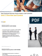 openSAP s4h29 Unit 2 OVER Presentation