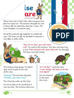 T L 52829 The Tortoise and The Hare Differentiated Reading Comprehension Activity - Ver - 4