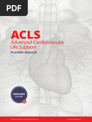 ACLS Provider Manual PDF | PDF | Cardiopulmonary