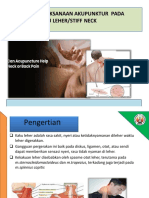 Penatalaksanaan Akupunktur Pada Kasus Stiff Neck Fix PDF