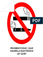 Cartel Prohibido Fumar PDF