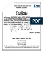 Certificado Proex 51328880