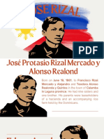 JOSE RIZAL: THE EDUCATION OF A PHILIPPINE HERO