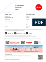 Boarding Pass (SXR-BLR) PDF