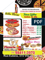 Pizza Bella Massa Panfleto 2