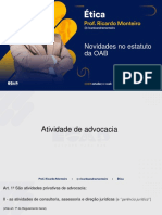 Novas alterações no Estatuto da OAB