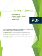 Separaciones Térmicas PDF