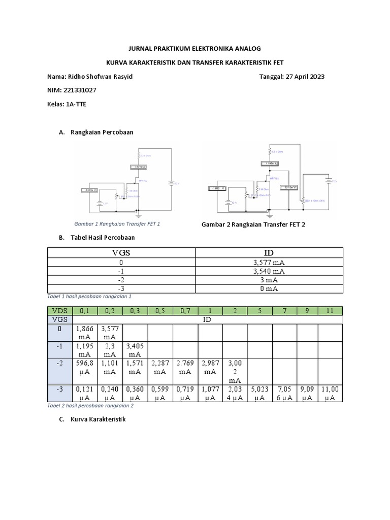 Jurnal Elektronika Analog PDF