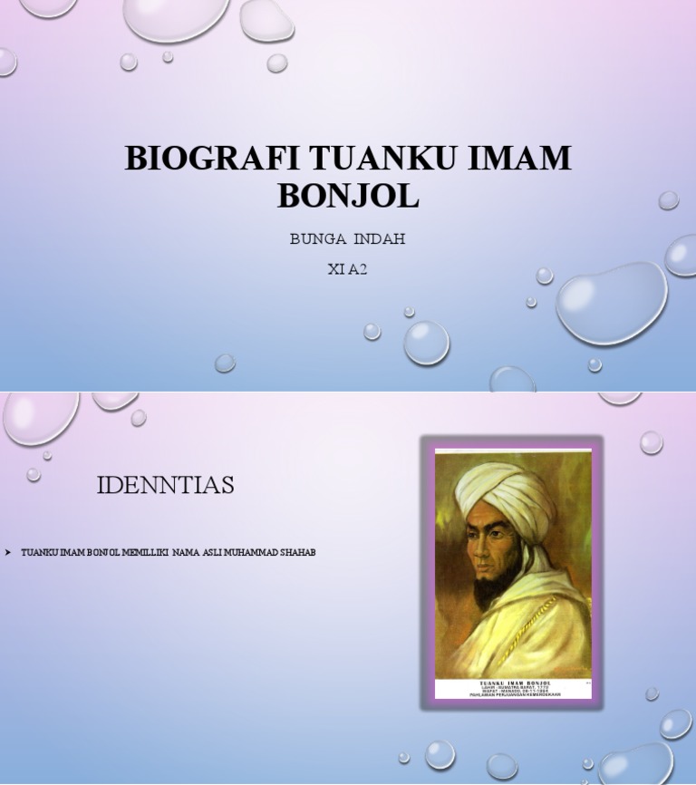 Biografi Tuanku Imam Bonjol | PDF