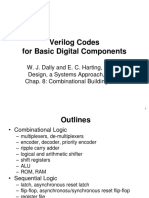 04 - Verilog Codes For Basic Components (2021f)