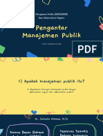 Pengantar Manajemen Publik 2023 PDF