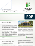 Cursos técnicos do IFTM Triângulo Mineiro