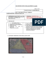 Observacion y Descrpcion Del Terreno Ca B CD IIIer Año Perego