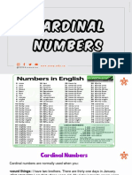 Cardinal Numbers PDF