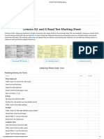 G2 and G Road Test Marking Schema PDF
