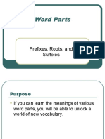 Learn Word Parts to Increase Vocabulary