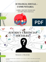 JUICIOS Y CREENCIAS SOCIALES Expo