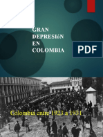 Gran Depresiòn en Colombia