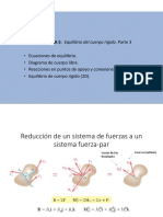 CLASE 5 Equilibrio de Cuerpo Rigido Parte 3 (2D)