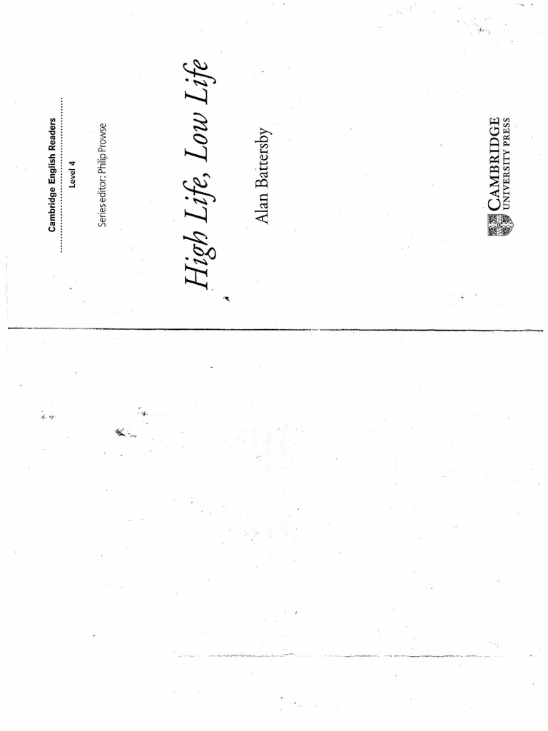 High Life, Low Life | PDF