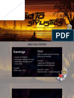 Module 1. Intro To Stylistics PDF