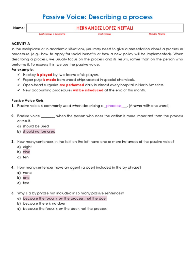 2022B Passive Voice Describing Process | PDF | Wine | Fermented Drinks