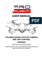 FOLDING DRONE WITH HD CAMERA APP CONTROL