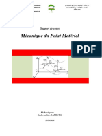 Cours Mecanique Du Point MIPC GE GM PDF