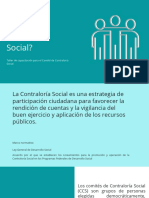 Que Es La Contraloria Social PDF