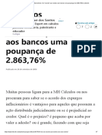 Expurgos Inflacionários - Um - Acordo - Que Rendeu Aos Bancos Uma Poupança de 2.863,76% - LinkedIn