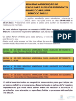 Passo A Passo Selecao Unificada 2022 2