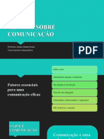 Revisão Sobre Comunicação