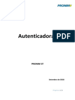 Manual Autenticadora