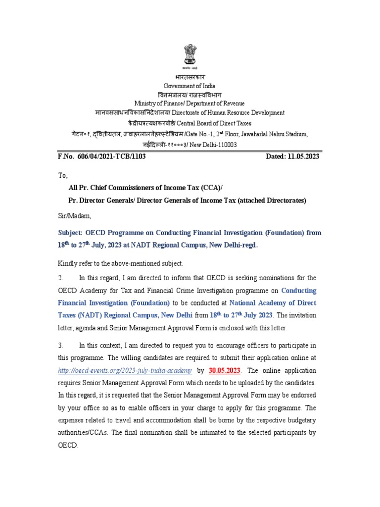 Oecd Conducting Financial Investigation Pdf Pdf