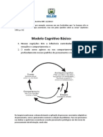 Psicóloga Thalia: Modelo Cognitivo e Pensamentos Automáticos