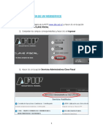 Instructivo AFIP Delegar WebService