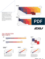 2xu Compression Sizing Chart Guide Table