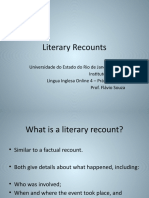 Literary Recounts