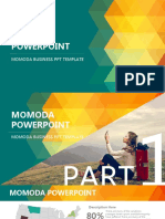 Momoda Powerpoint: Momoda Business PPT Template