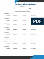 SSS - Multiple Choice