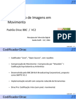 Compressão de vídeo com o codec Dirac