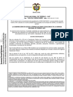 Agencia Nacional de Tierras - Ant Resolución No. DEL 2023-04-24 13:43